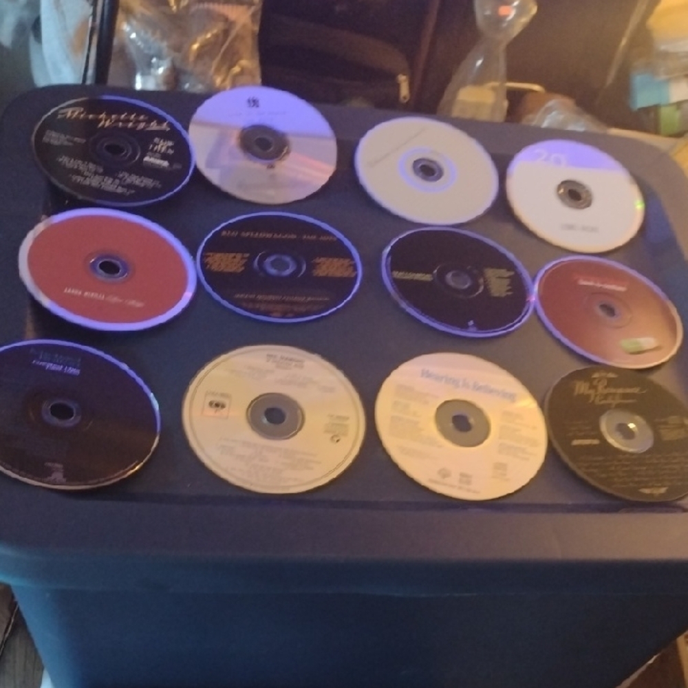 Assorted Music and Movie CD Collection